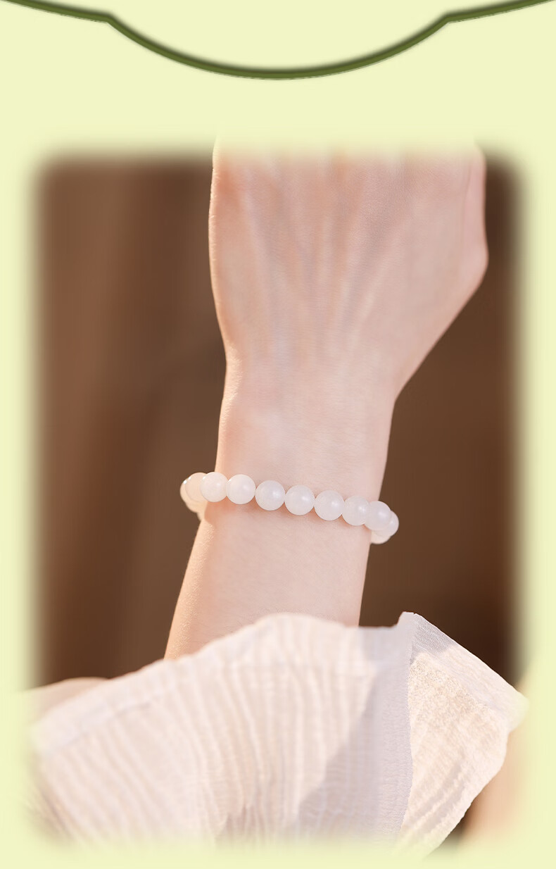 Lao Feng Xiang Hetian Jade Bracelet for Women 2026 New Style Hand String Jewelry Birthday Anniversary Gift for Girlfriend Wife 8
