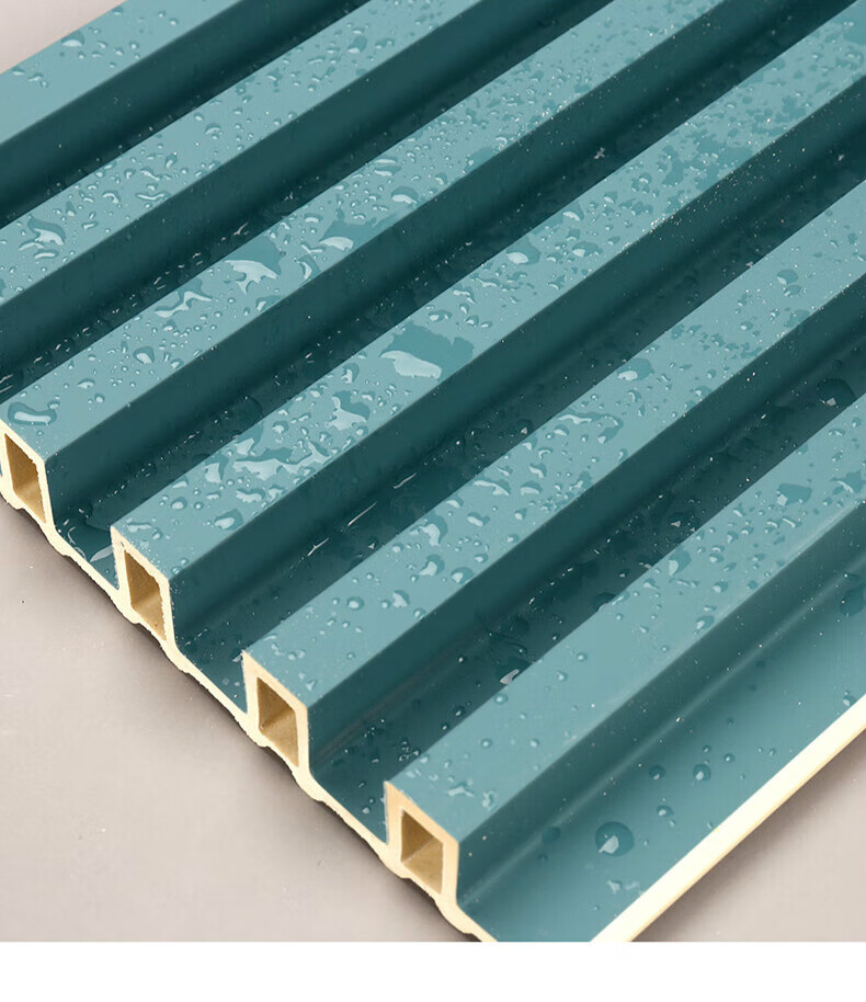 格栅板背景墙隔墙搁删电视木栅格装饰条隔珊长城板竹木纤维护墙板