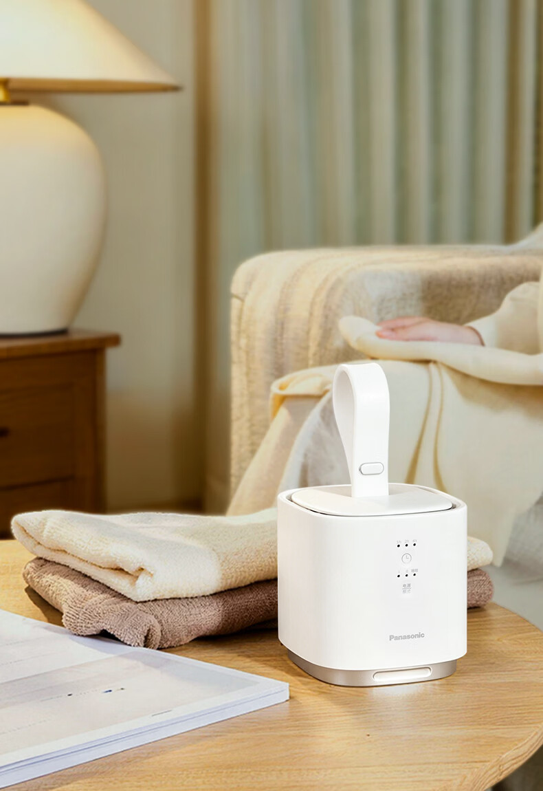 Panasonic Portable Clothes Dryer 2026 Latest Mini Travel Home Use Small Compact Sterilization Mite Removal Soft Light White 3