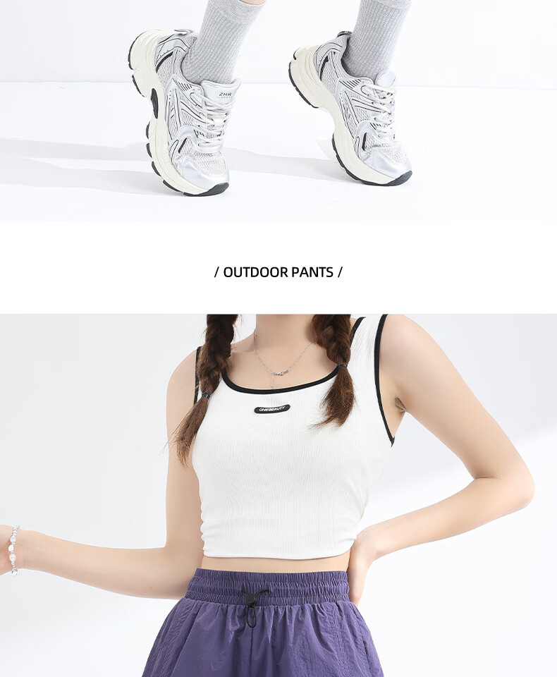 MINISO Women's Sports Shorts Summer 2026 New Thin Quick-Dry Casual Five-Point Wide-Leg Pants 23