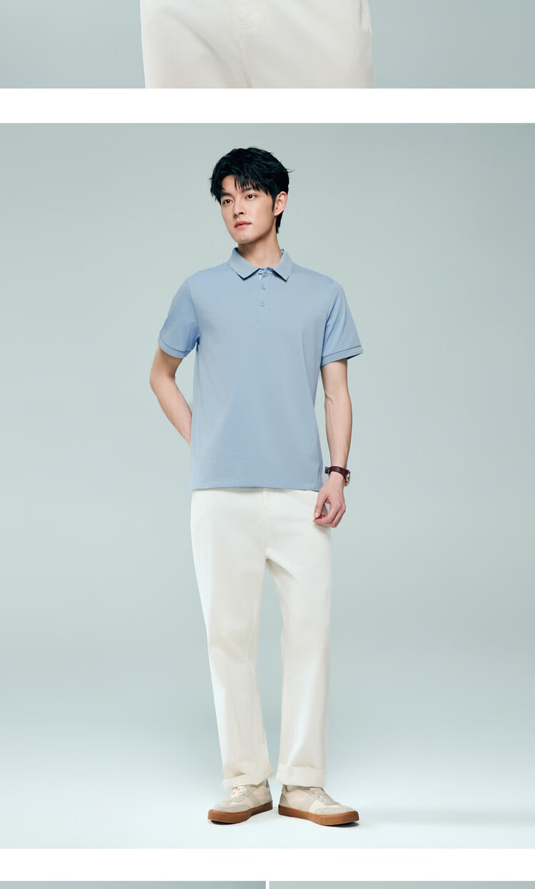Giordano Men's Comfortable Antibacterial Polo Shirt New Black Technology Cooling Jacquard Short Sleeve Collar Top 13016233 13