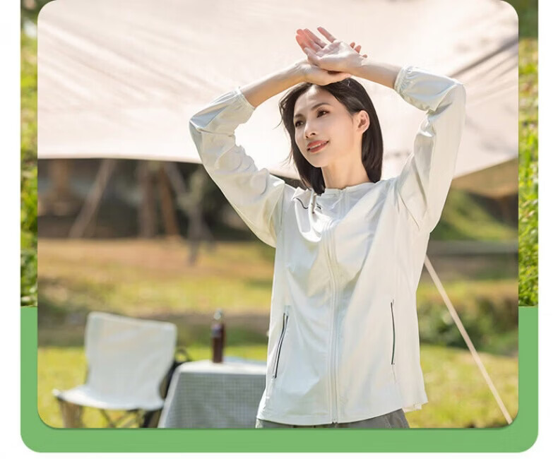 AEMAPE Ice Silk UPF50+ Women's Summer Sun Protection Jacket Breathable UV Protection Lightweight Quick-Dry Sunscreen Coat 2026 New Model 9