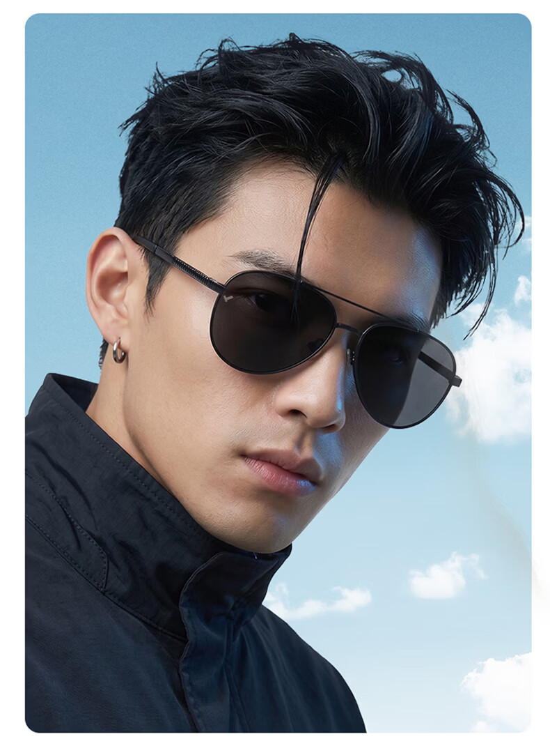 Colore.in Polarized Sunglasses Men UV Protection Pilot Fishing Driving Sunglasses 9