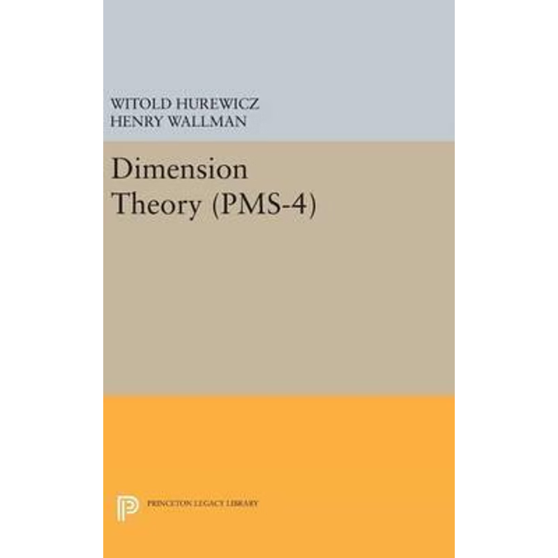 按需印刷Dimension Theory (PMS-4), Volume 4[9780691653686]