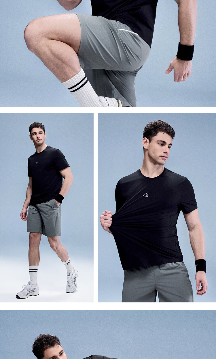 Giordano G-motion 2026 Summer Cooling Sun Protection Moisture-Wicking Quick-Dry Printed Short Sleeve T-Shirt Men 01026438 15