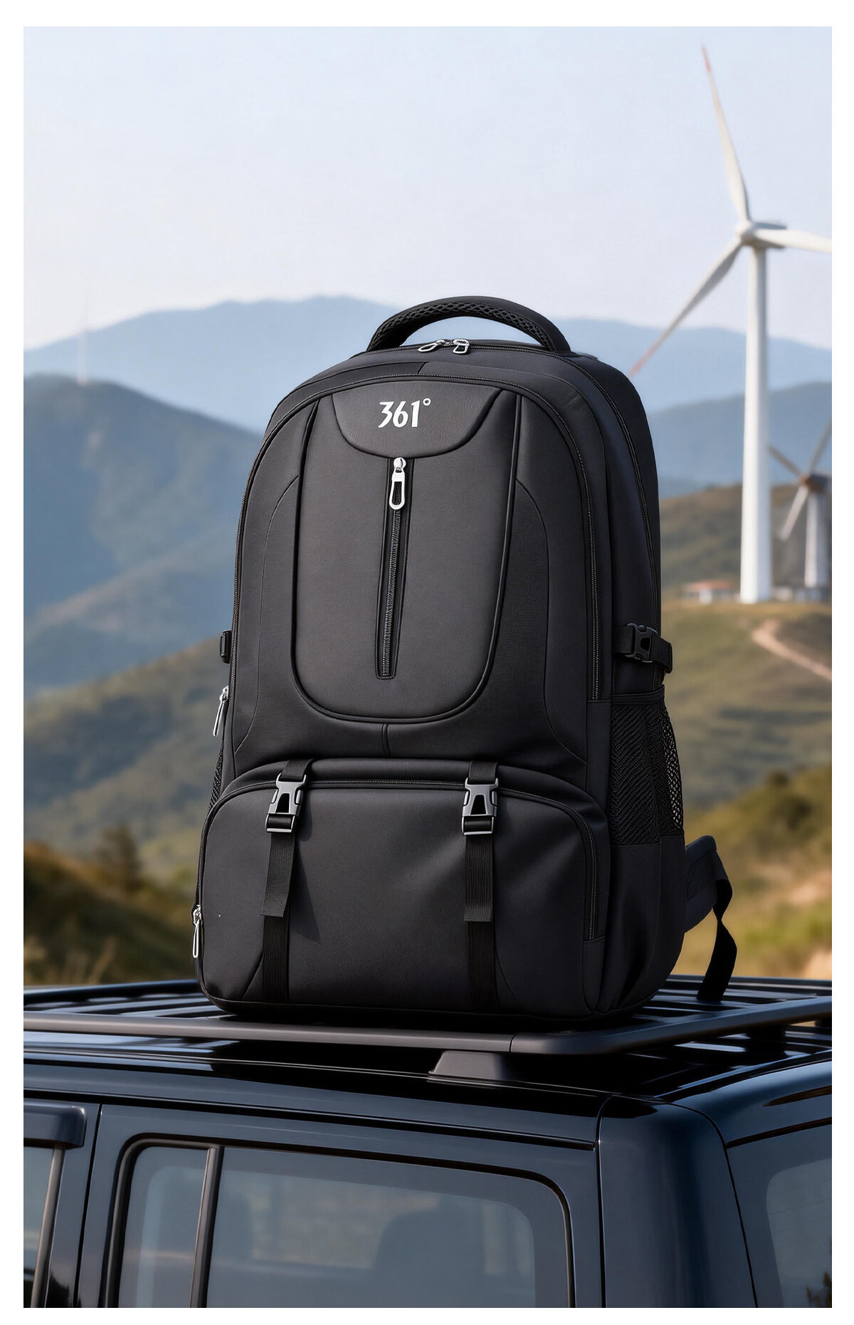 361° Large Capacity Men's Backpack 2026 New Outdoor Travel Hiking Durable Luggage Bag 6