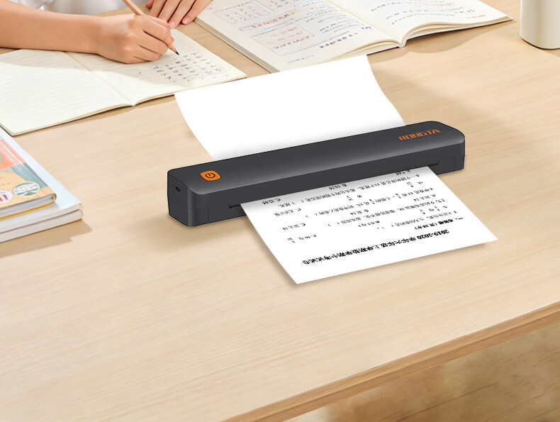 Rongda F11D Home Use Error Correction Printer Portable A4 Student Bluetooth Mobile Computer Inkless Thermal Learning Machine for Exam Paper Organization and Scanning 3