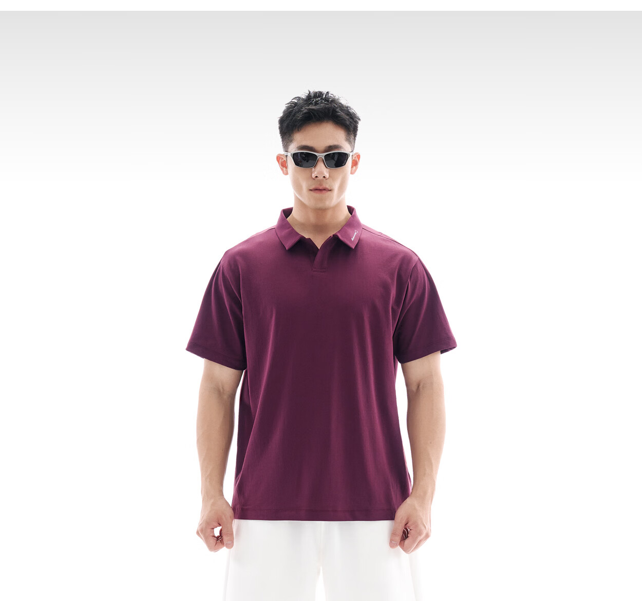 MUSCLE DOG Antibacterial Quick-Dry Sports Polo Shirt Men's 2026 New Tennis Training Fitness Top 26