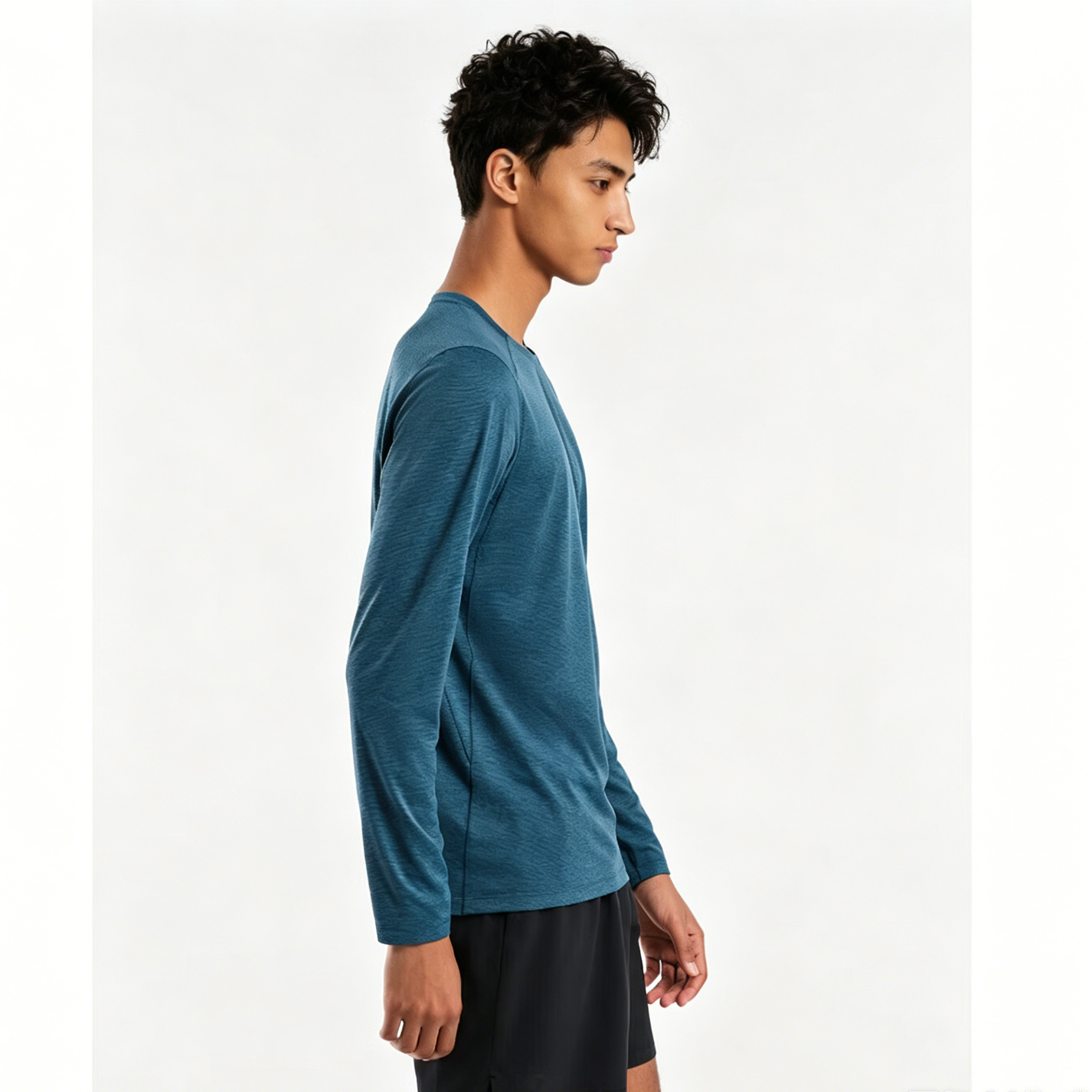 ARC'TERYX CORMAC CREW Comfortable Men's Quick-Dry Long Sleeve Crew Neck T-Shirt Static Sea Blue XL 8
