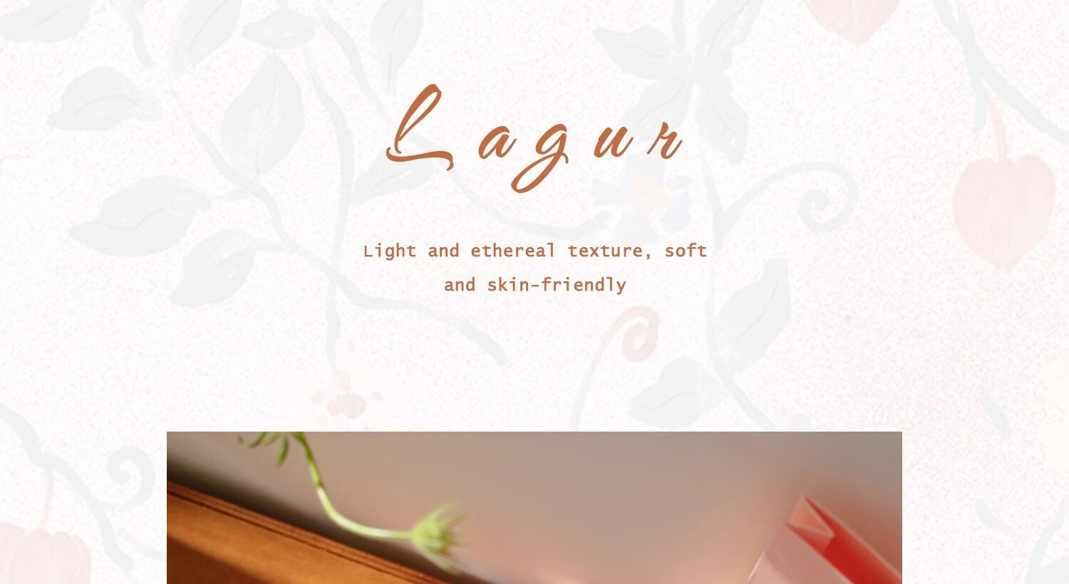 Lagur "Strawberry Dots" Sweet Feel~100% Chiffon Scarf Long Lightweight Women's Strawberry Dot Pattern 2