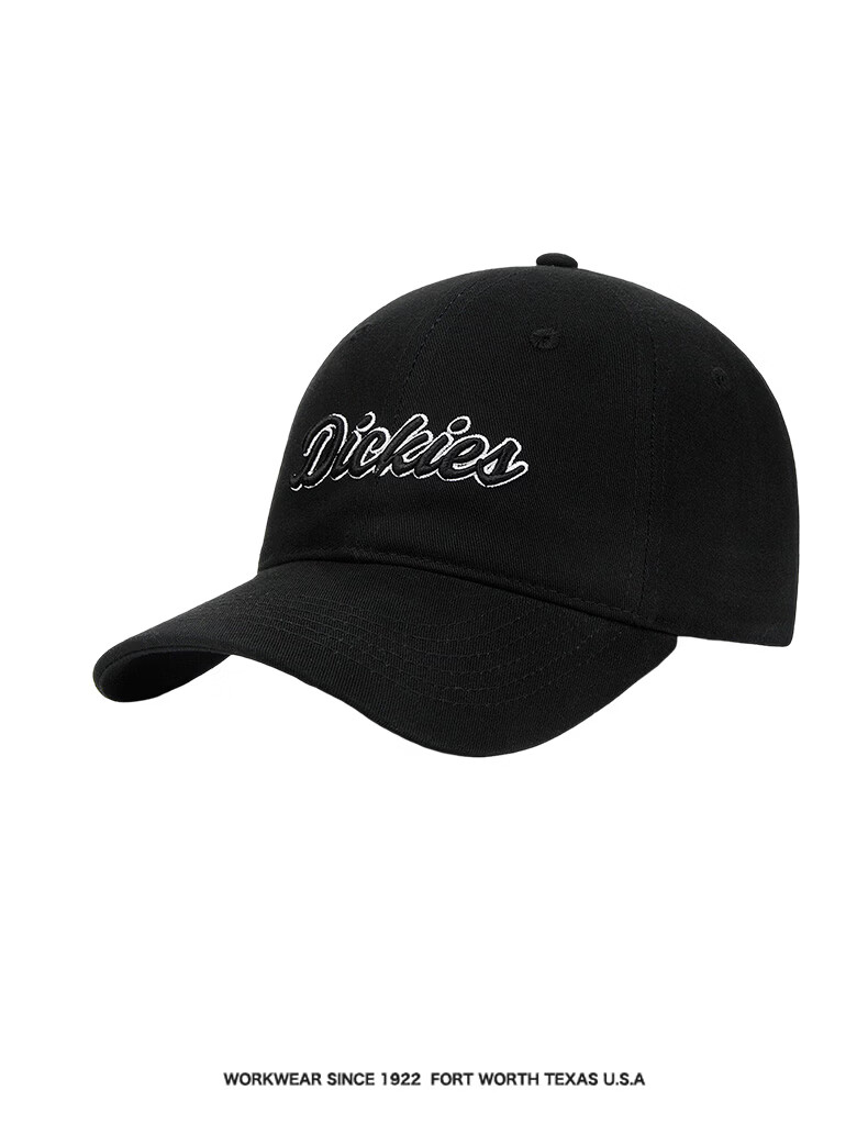 Dickies New Retro Baseball Cap Unisex Soft Top Pure Cotton Duckbill Hat Navy Blue 38