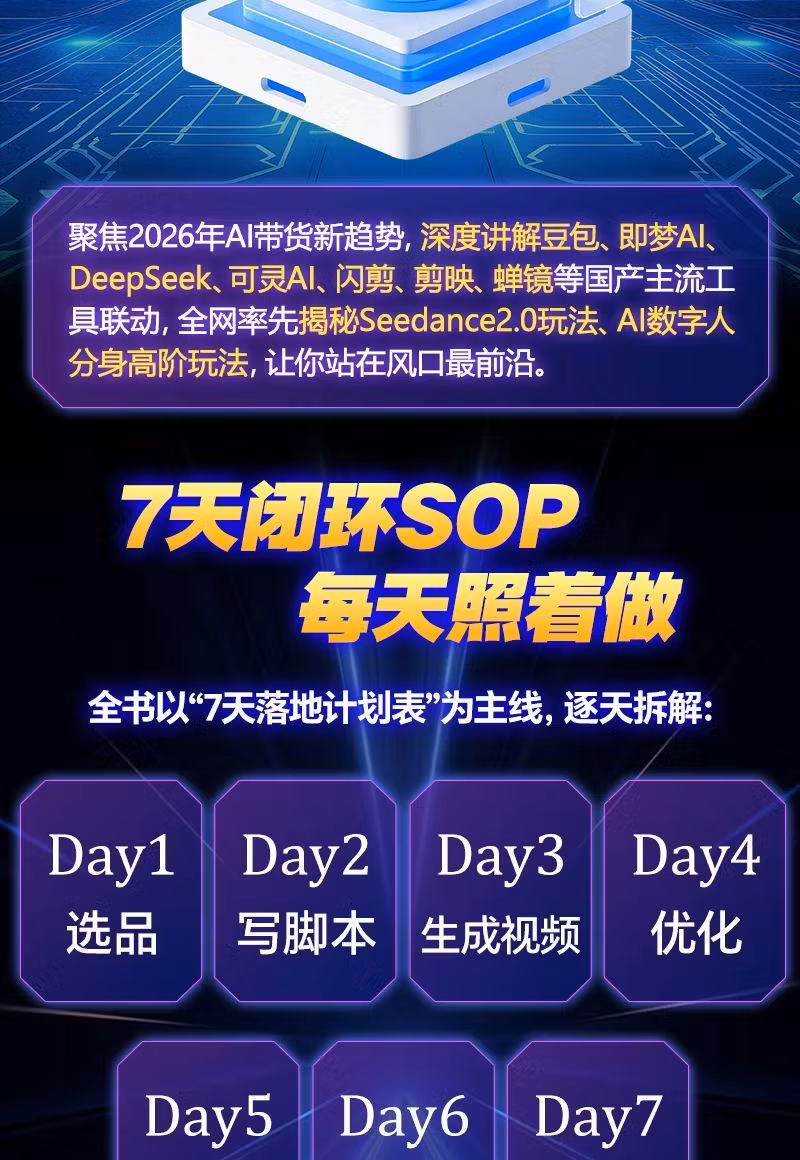 AI短视频带货实战手册