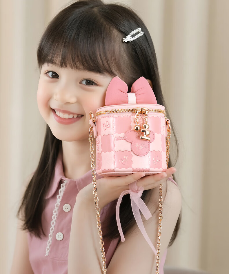 Disney Minnie Girls Shoulder Bag Birthday Gift for 10-12 Year Old Girls Children's Crossbody Bag 2026 New Model 2