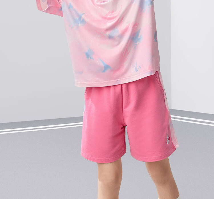 Disney Kids Boys and Girls Sports Set Children's Short Sleeve Two-Piece Summer Casual Outfit Dreamy Blue-Purple Tie-Dye Size 140 4