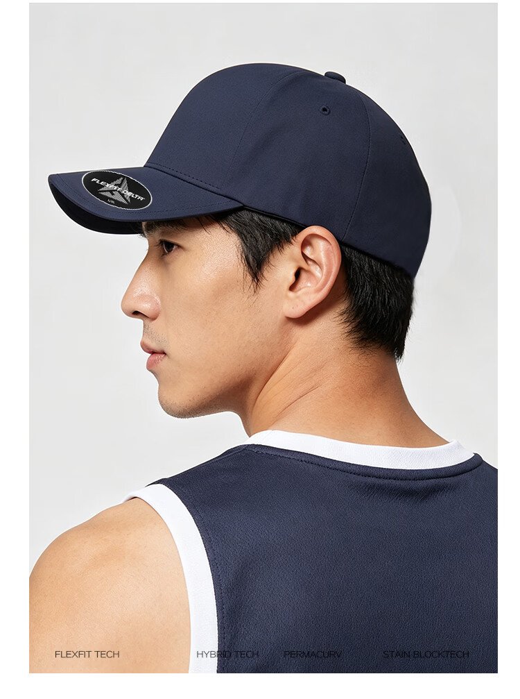 FLEXFIT DELTA180 Celebrity Edition Large Head Baseball Cap Outdoor Sun Protection Full-Coverage Duckbill Hat 2XL 14