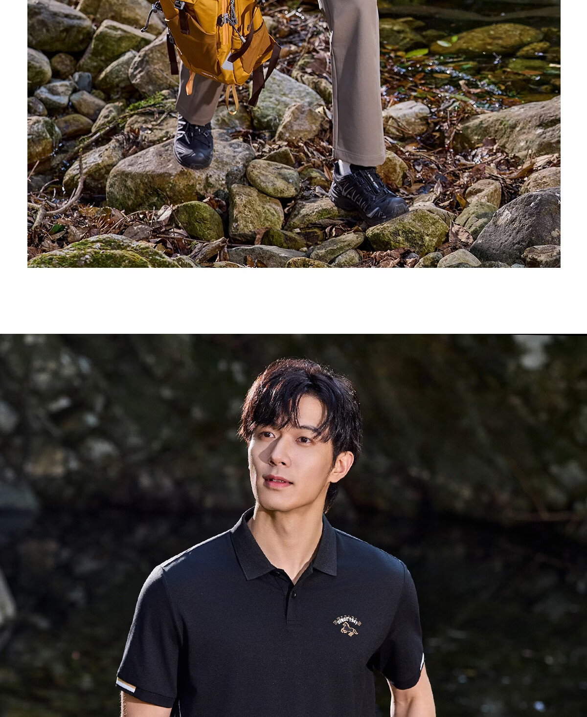 JEEP 2026 Summer New Breathable Lightweight Polo Shirt Men's Short Sleeve Sports T-Shirt for Fitness Running 25