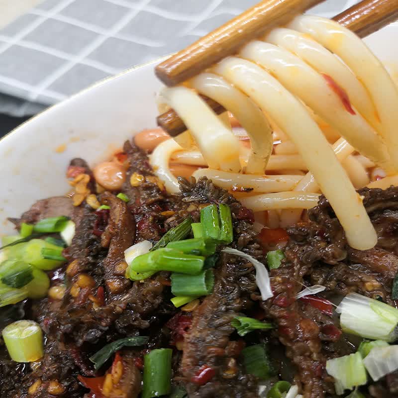 湖南邵阳米粉粗 南门口手工米粉 早餐速煮干粗米粉圆粉 5斤粗粉 加粗