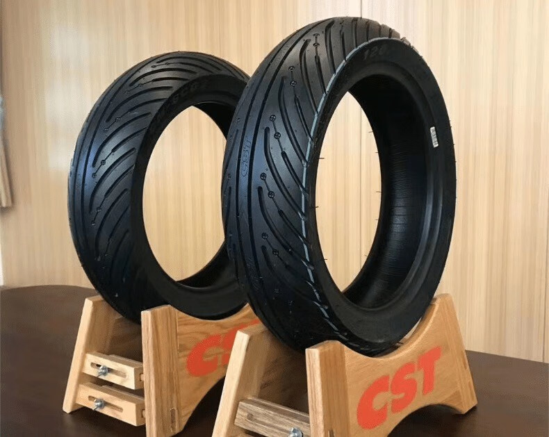 正新半热熔轮胎sc02晴雨胎350-100/90/90-10-12100/120/130/70-12 120