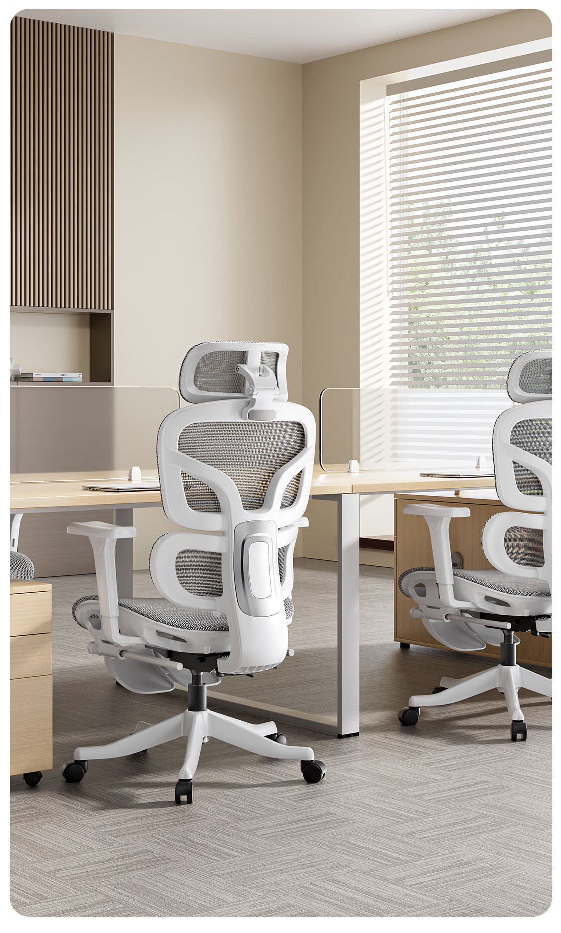 HeiLing B1 Max Ergonomic Office Chair Computer Gaming Chair Artificial Ergonomic Seat Black with Footrest 28