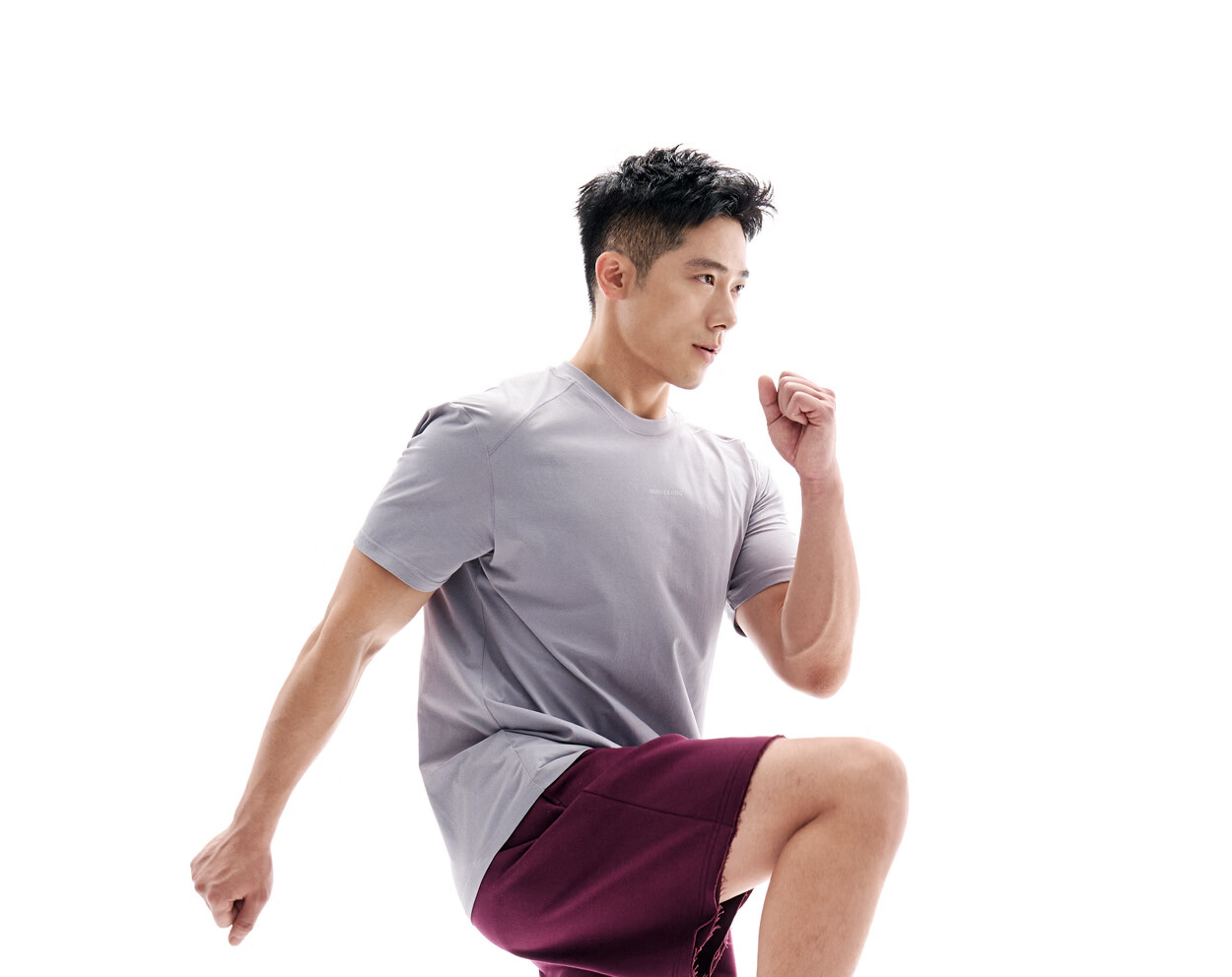 MUSCLE DOG Muscle Dog [Body Sensation Boost T-Shirt] 2026 New Quick-Dry Antibacterial Short Sleeve T-Shirt for Men Sports Training Fitness Top 49