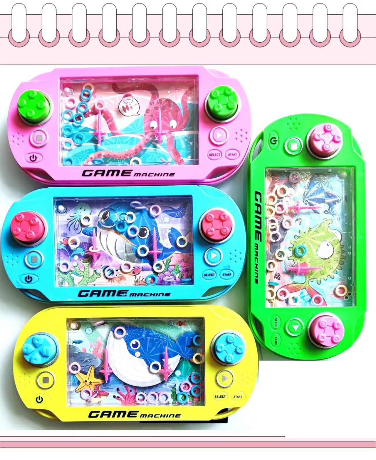 水中套圈圈套圈水机俄罗斯地鼠80怀旧童年儿童复古玩具经典游戏机 新2