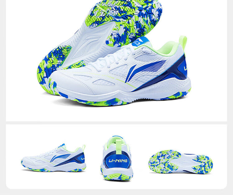 LI-NING Badminton Shoes Gale Lite Unisex Shock Absorption Non-Slip Durable Breathable Professional Training Shoes Men 8