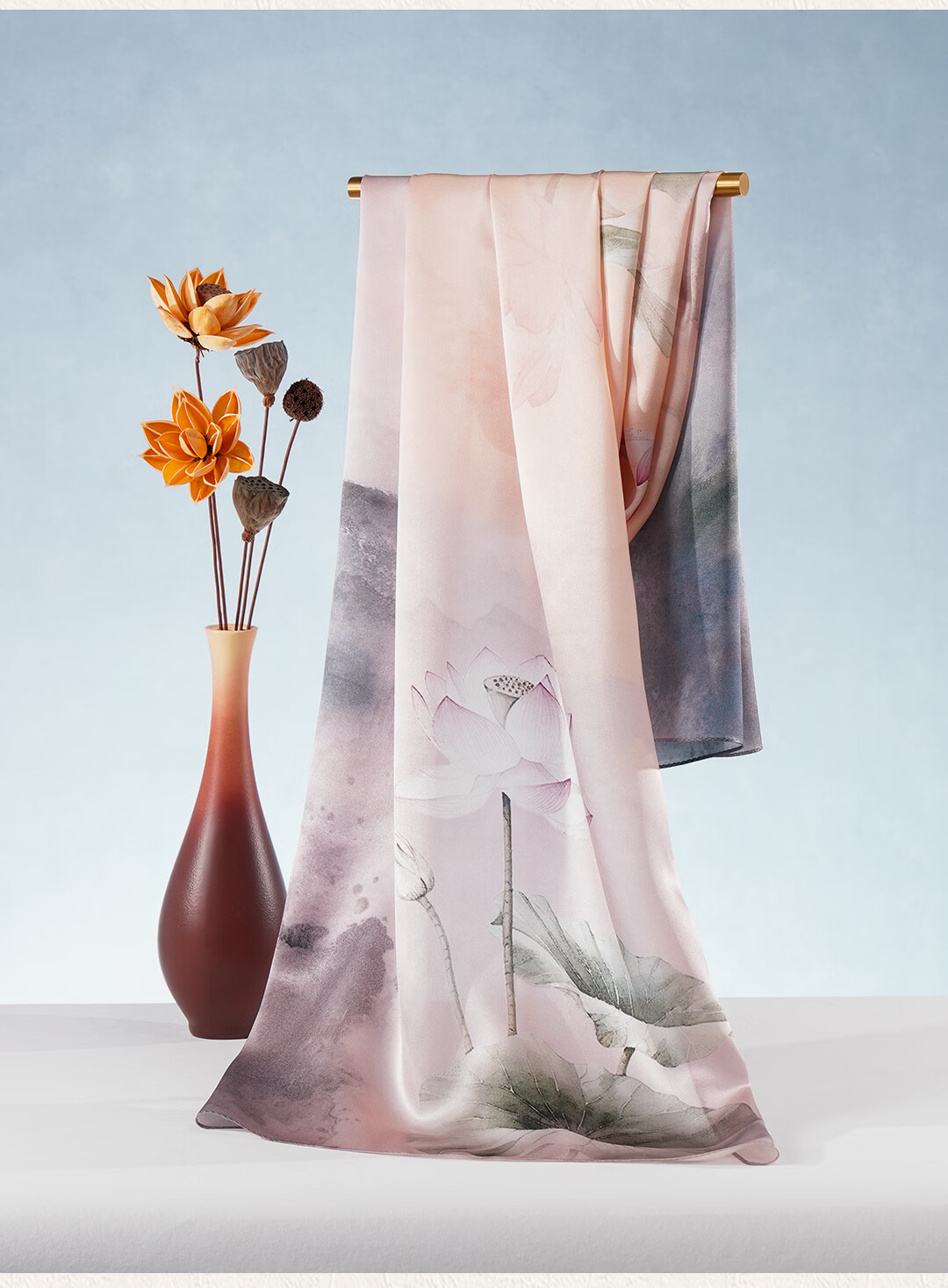 Shanghai Story [Upgraded 30% Encryption] Mulberry Silk Scarf Air Conditioning Shawl Gift Box for Mom Teacher's Day Gift 8