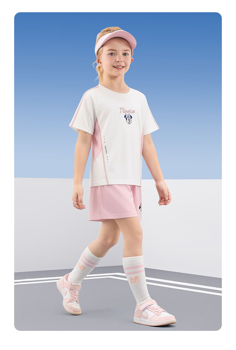 Disney Kids Boys and Girls Sports Set Children's Short Sleeve Two-Piece Summer Casual Outfit Dreamy Blue-Purple Tie-Dye Size 140 39