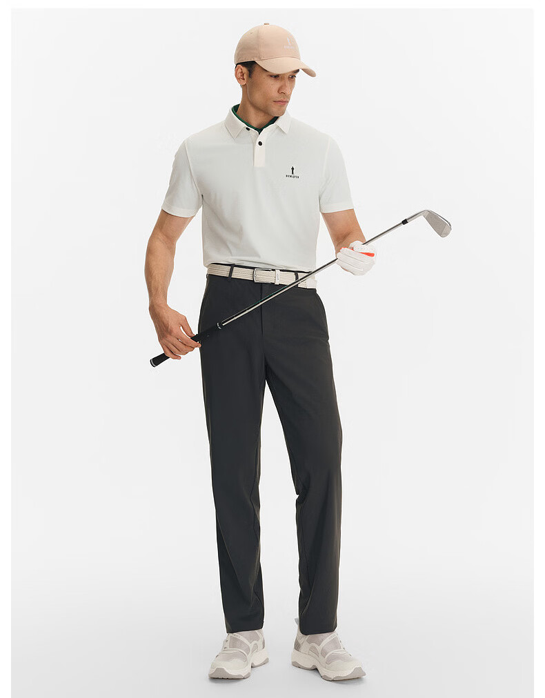 Biyinlefen Golf [Cooling Technology Fabric] 2026 Spring New Men's Sports Casual Stretch Comfortable Skin-friendly Short Sleeve Polo Shirt 14