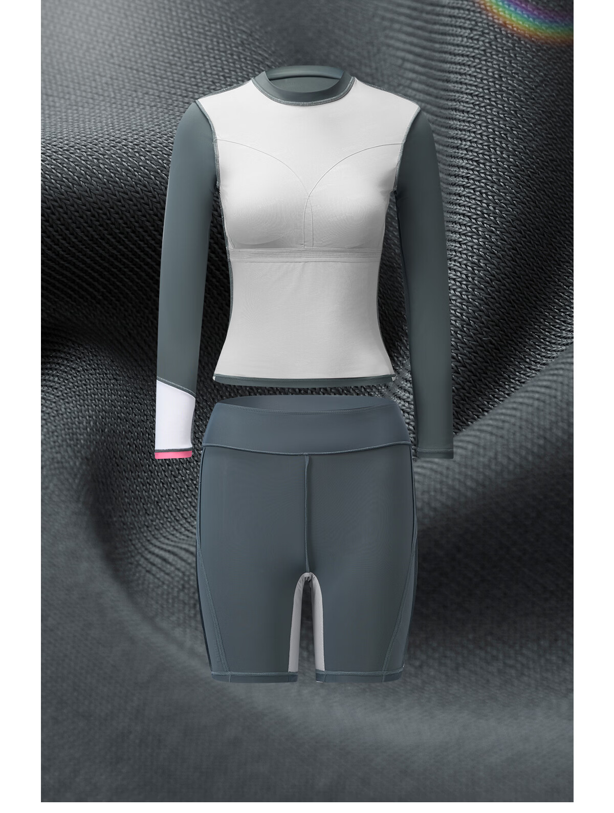 PUMA Women's Outdoor Surfing Casual Swimsuit High Elastic Slimming Body-Shaping 5A Antibacterial UV Protection Breathable Quick-Dry Swimwear 10
