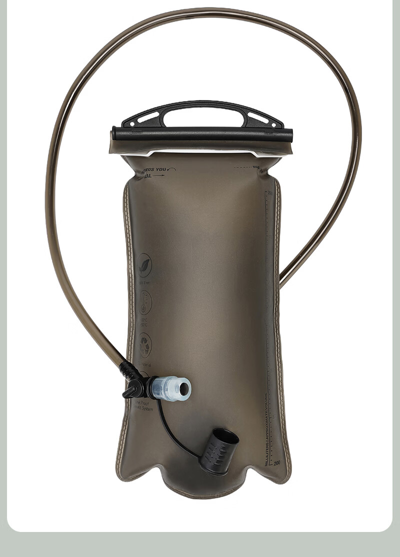 ALPINT MOUNTAIN Outdoor Hydration Bladder Foldable Water Bag for Trail Running Cycling Hiking Mountaineering 20