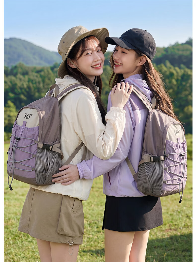 361° Women's Backpack 2026 New Outdoor Sports Small School Bag Hiking Mountaineering Lightweight Travel Backpack 11