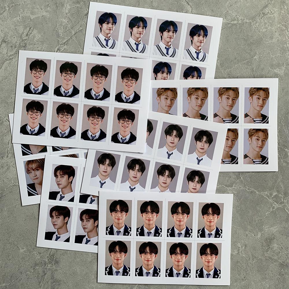 磐璐胧 nct 127 李泰容 back to school周边同款证件照一寸照片do