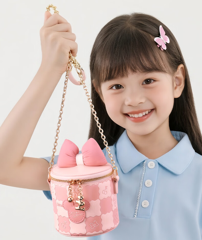 Disney Minnie Girls Shoulder Bag Birthday Gift for 10-12 Year Old Girls Children's Crossbody Bag 2026 New Model 14