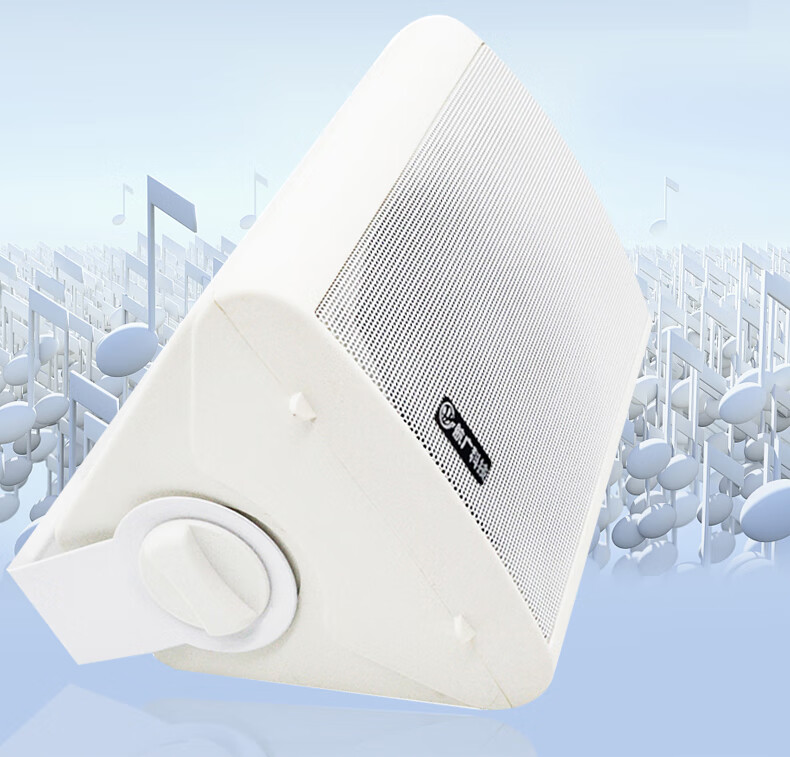 航广hg105b/w定压壁挂音箱 吸顶喇叭广播吊顶音响背景音乐会议教室