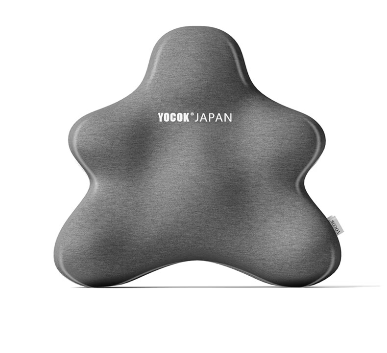 YOCOK Lumbar Support Cushion Pillow Office Chair Waist Pillow Car Seat Cushion Long Sitting Lumbar Support Blue Version 5