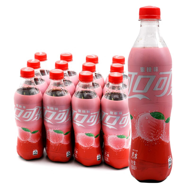 可口可乐(coca-cola) 怡泉 c加柠檬味汽水 400ml*12瓶整箱批碳酸饮料