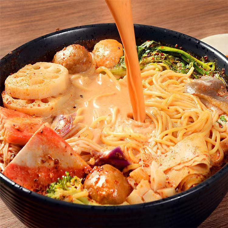 5折 食大能 350g/袋 食大能东北麻辣烫玉米面条 麻辣烫 速食 浓汤底料