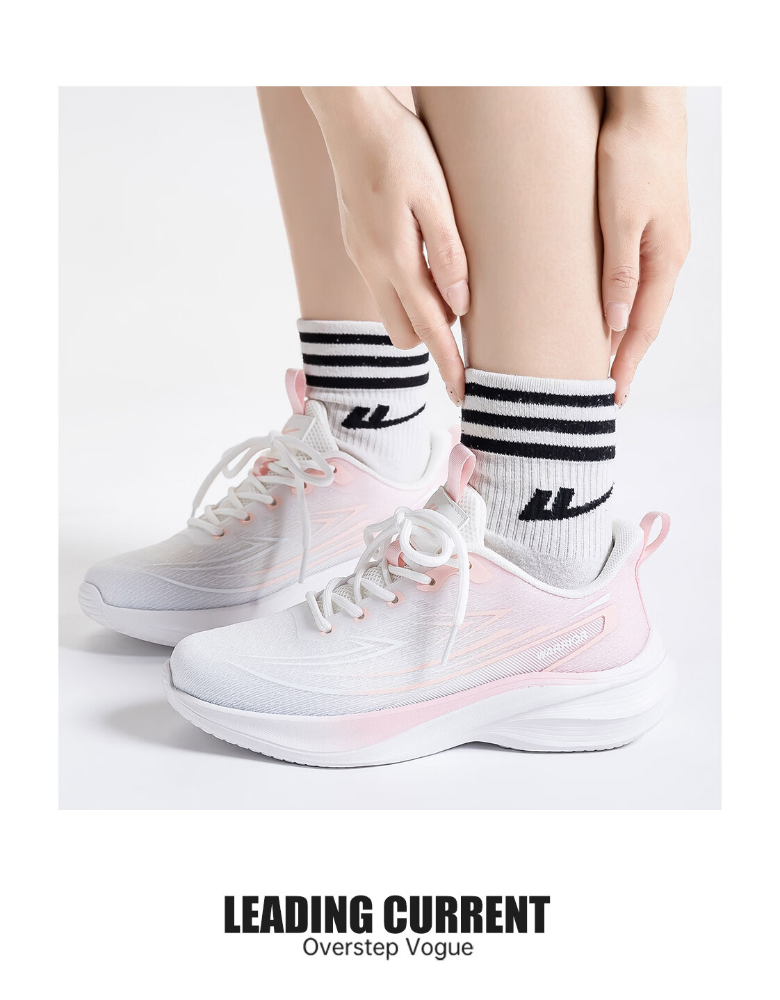 Warrior Official Women's Sports Shoes Summer 2026 New Breathable Mesh Running Shoes Non-Slip Shock Absorbing Sneakers for Women 10