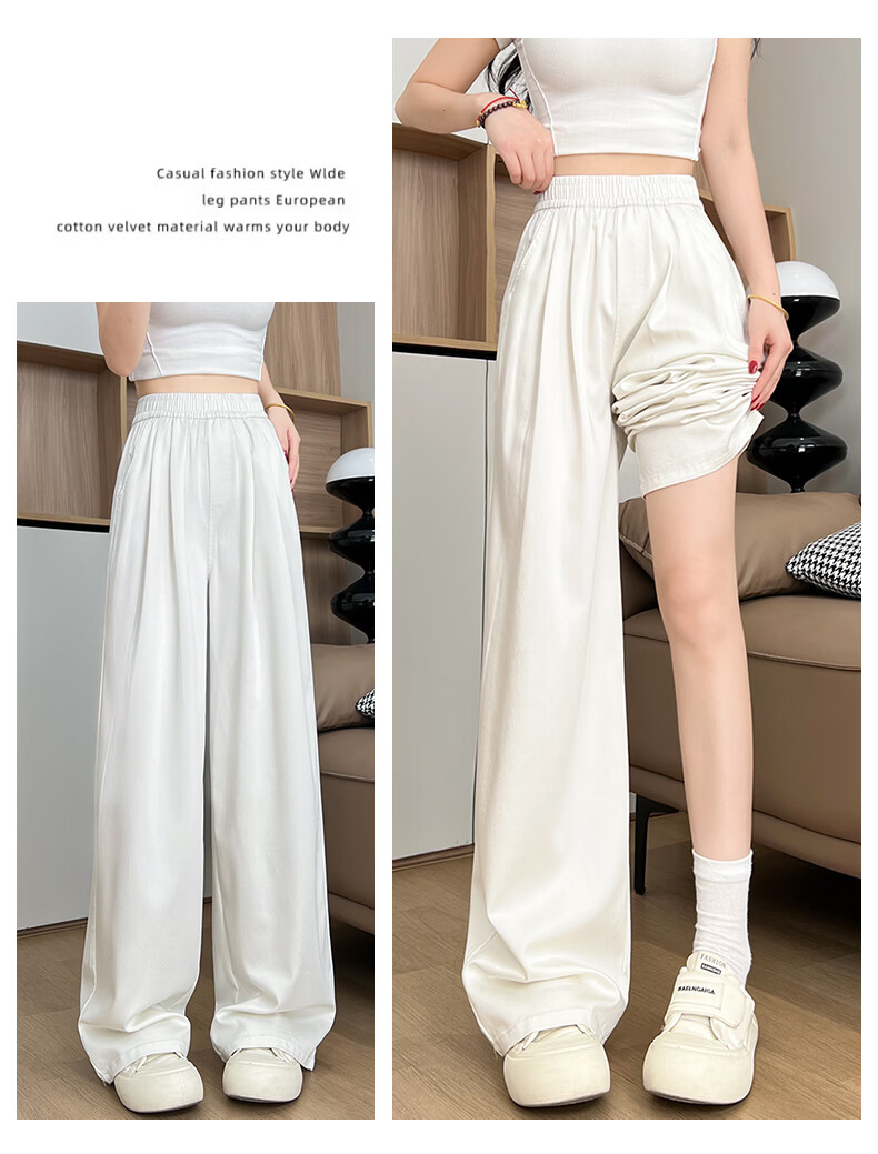 Boruilai Lyocell Tencel Lightweight Denim Jeans Women 2026 Spring Summer New Casual High Waist Wide Leg Pants 16