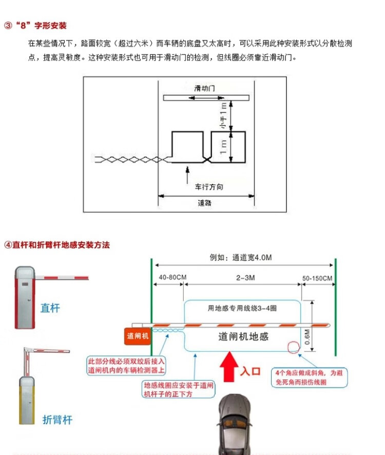 地感线圈接线图图片