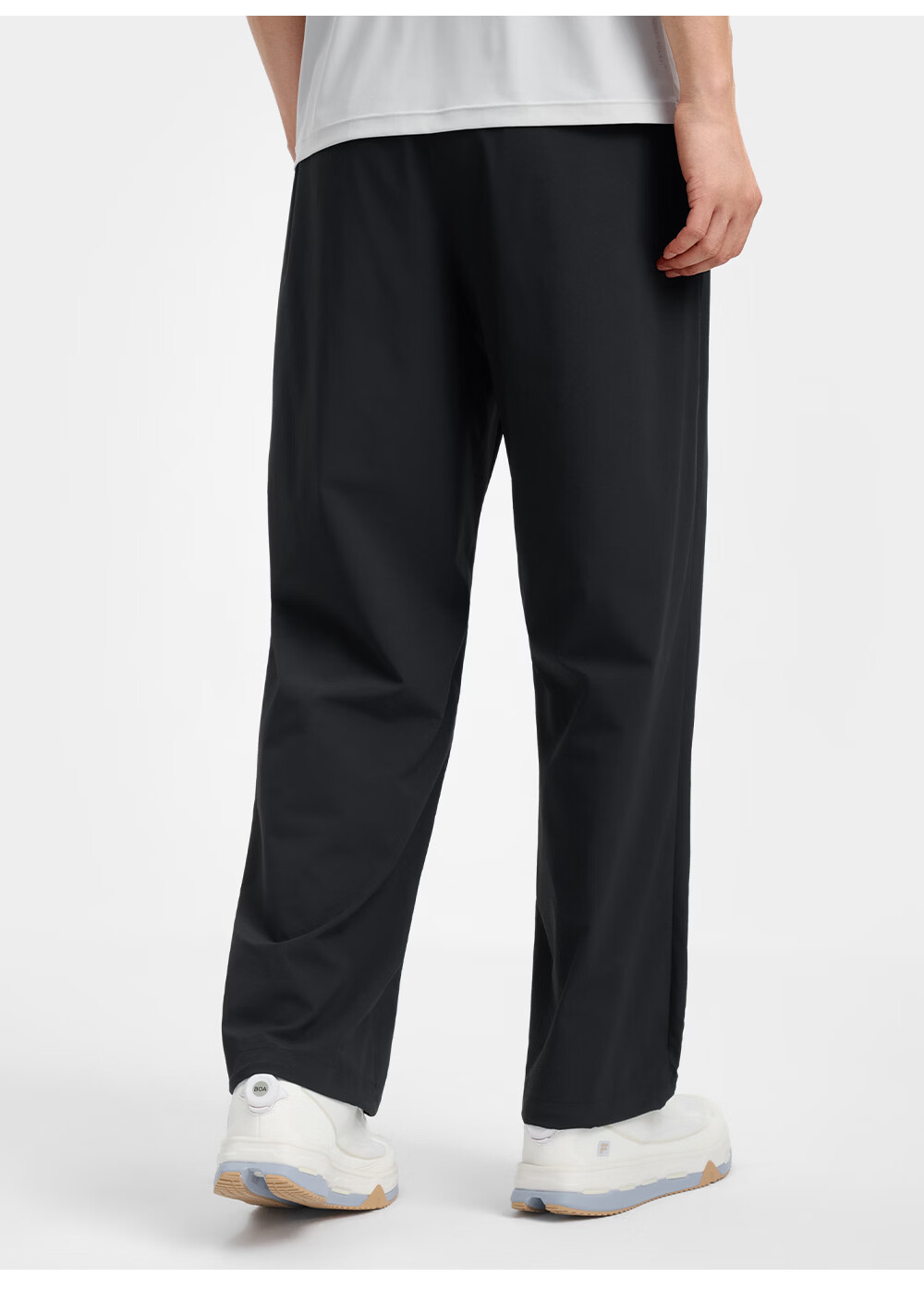 FILA Official Men's Woven Long Pants 2026 Summer New Running Fitness Sports Loose Trousers 7