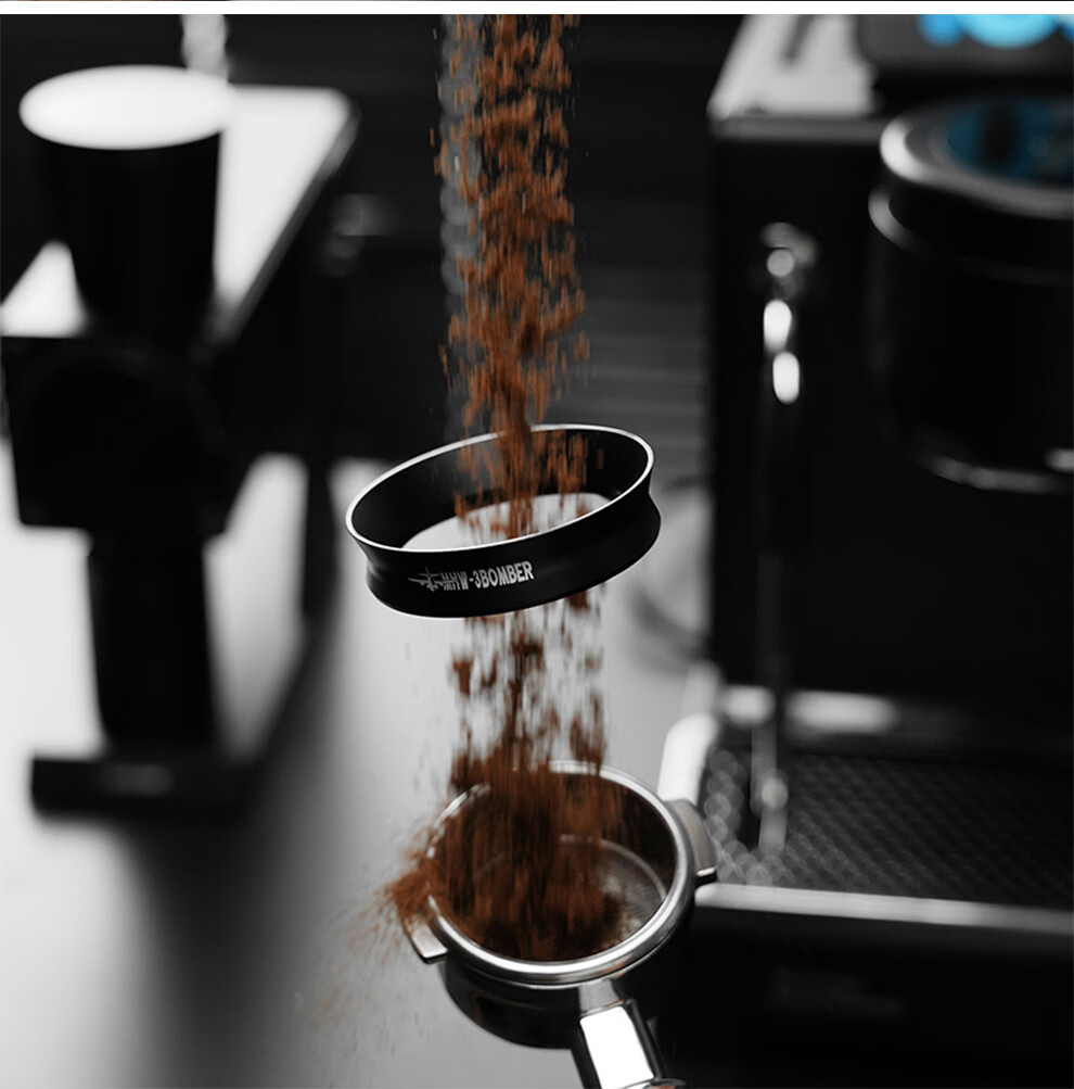 MHW-3BOMBER Lightning Powder Dispenser Needle 2.0 Adjustable Italian Coffee Powder Distributor for Evenly Dispensing And Distributing Ground Coffee 23