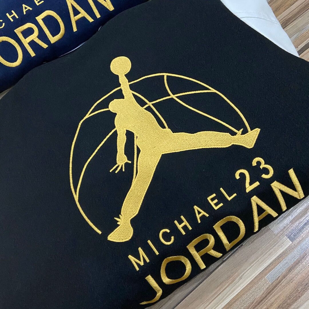 柚狮 联名jordan【外套】aj夹克万针刺绣飞人皮袖毛呢棒球领品牌款