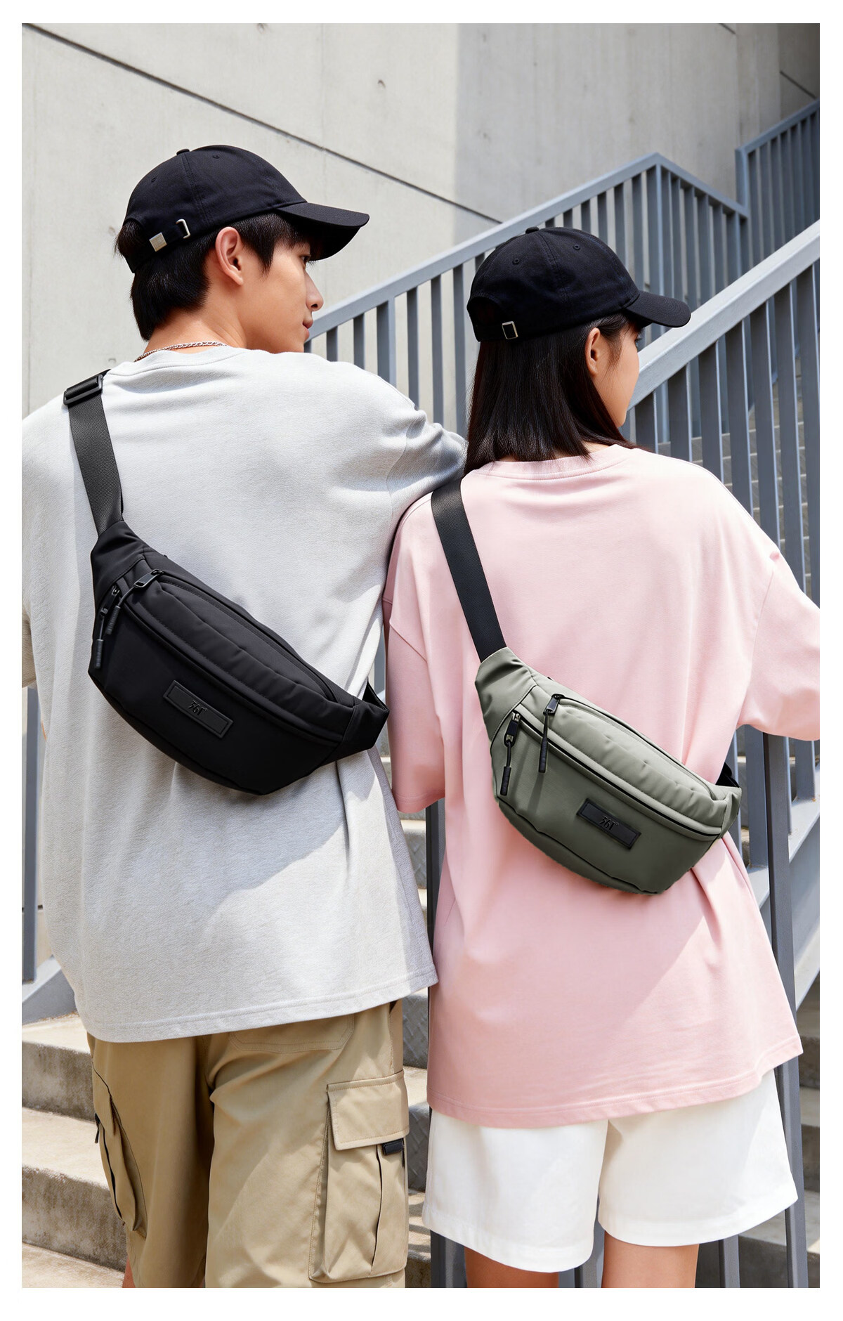 361° Men's Crossbody Chest Bag 2026 New Lightweight Outdoor Sports Waist Bag Cycling Shoulder Bag for Men 3