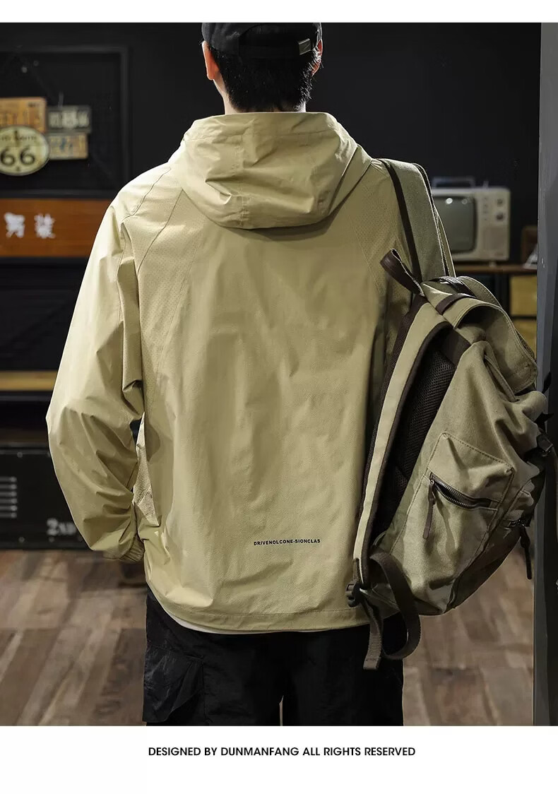 ROMON Outdoor Cooling Breathable Sunscreen Jacket Men 2026 New Summer UV Protection Thin Coat Trendy 15