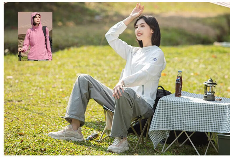 AEMAPE Ice Silk UPF50+ Women's Summer Sun Protection Jacket Breathable UV Protection Lightweight Quick-Dry Sunscreen Coat 2026 New Model 10