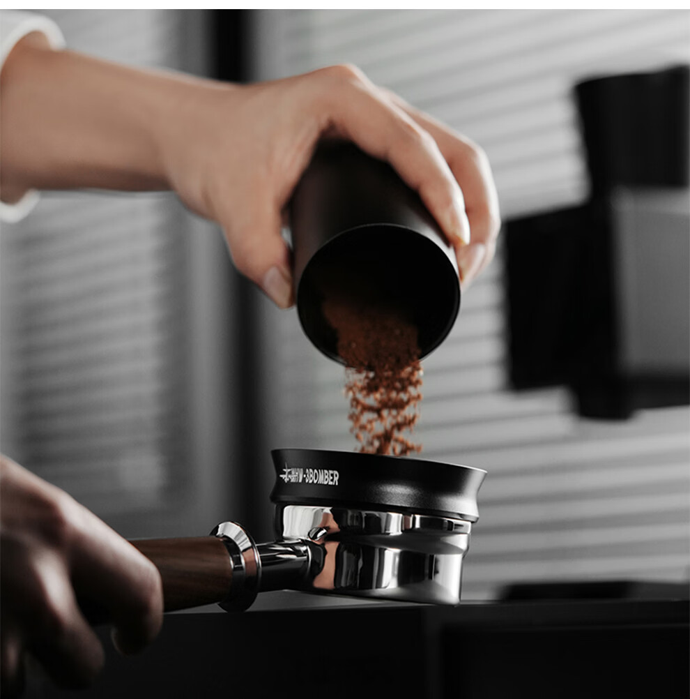 MHW-3BOMBER Lightning Powder Dispenser Needle 2.0 Adjustable Italian Coffee Powder Distributor for Evenly Dispensing And Distributing Ground Coffee 20