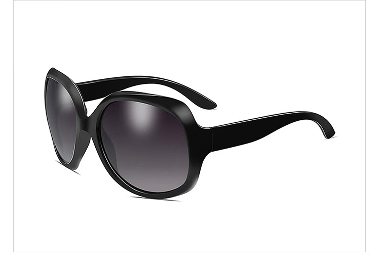 MT·MIT Women's Sunglasses Large Frame Slimming Polarized Driving Sunglasses Black 9