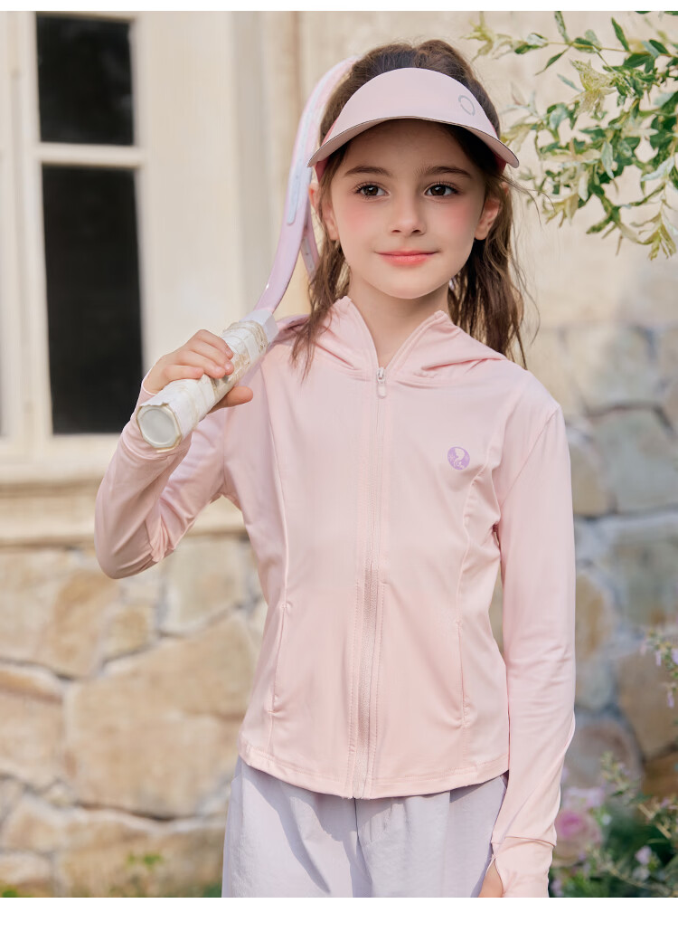 Disney Kids Sunscreen Jacket Baby Girls 2026 Summer Lightweight Skin Jacket Girls UV Protection Cooling Breathable Coat 12